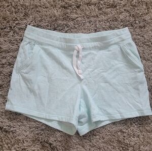 Light Blue Women's Sleep Shorts